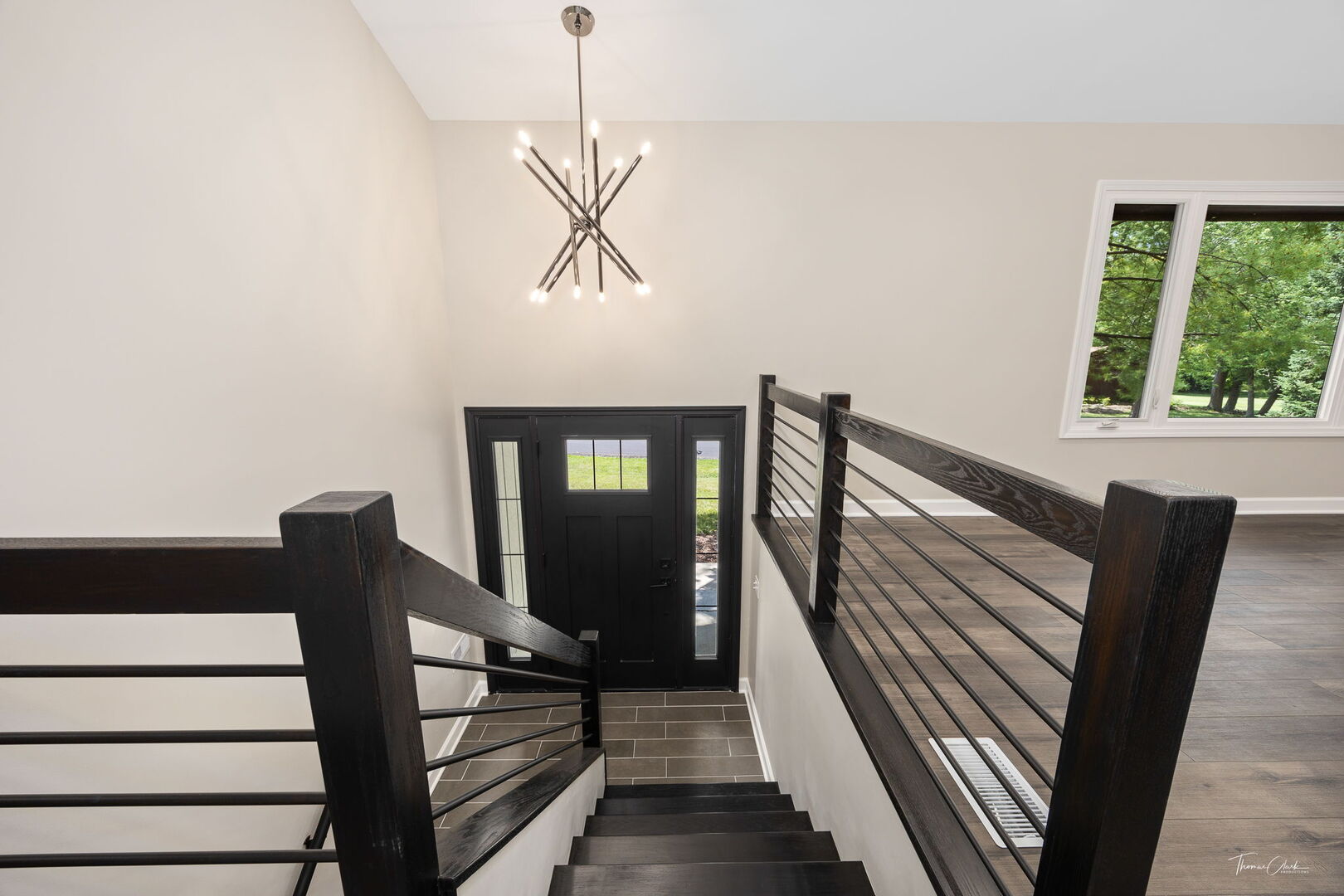 9704 Captains Drive Algonquin, IL 60102 - Photo 15 of 35 a view of entryway and hall with wooden floor