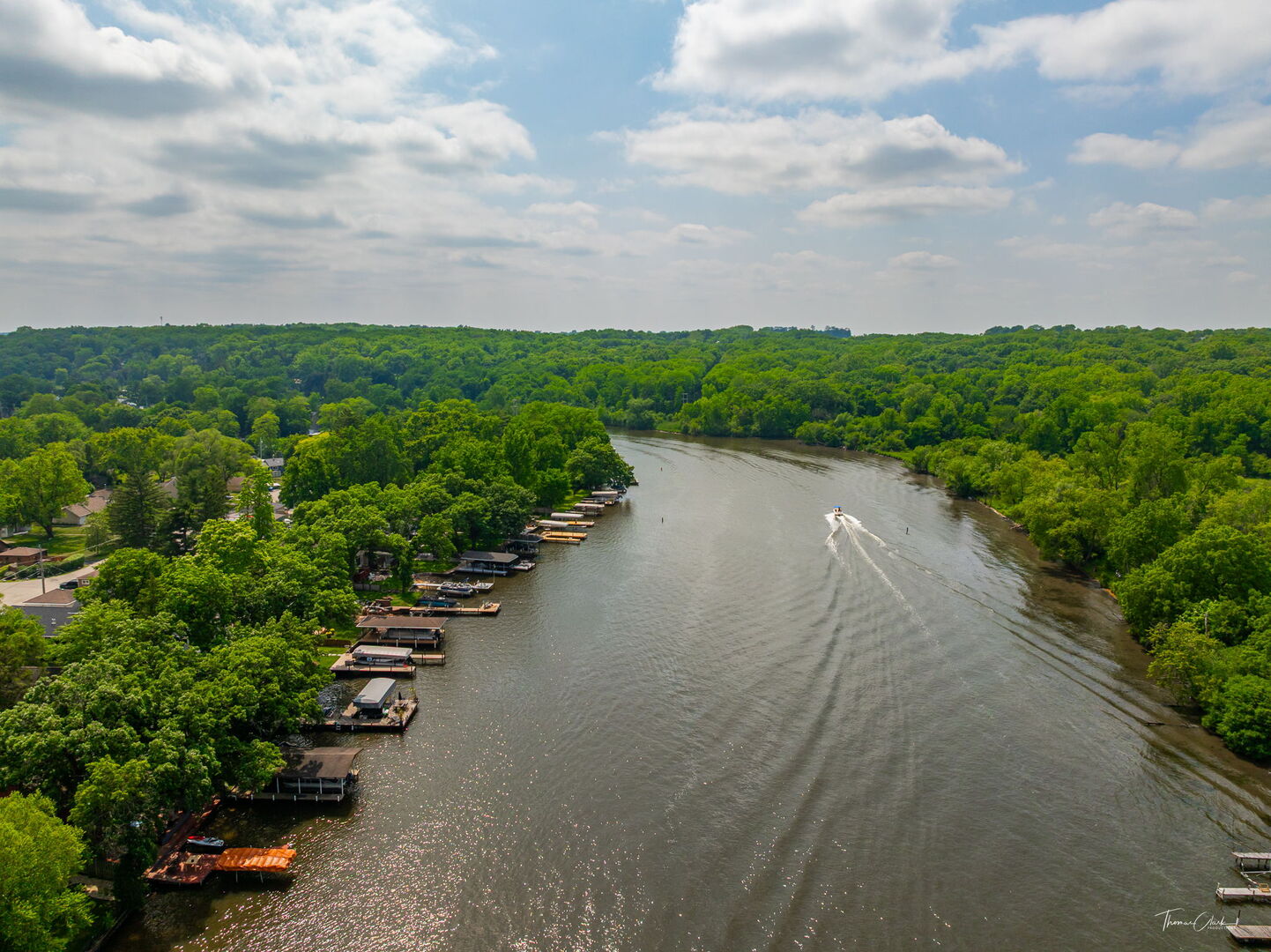 9704 Captains Drive Algonquin, IL 60102 - Photo 28 of 35 a view of a lake with outdoor space