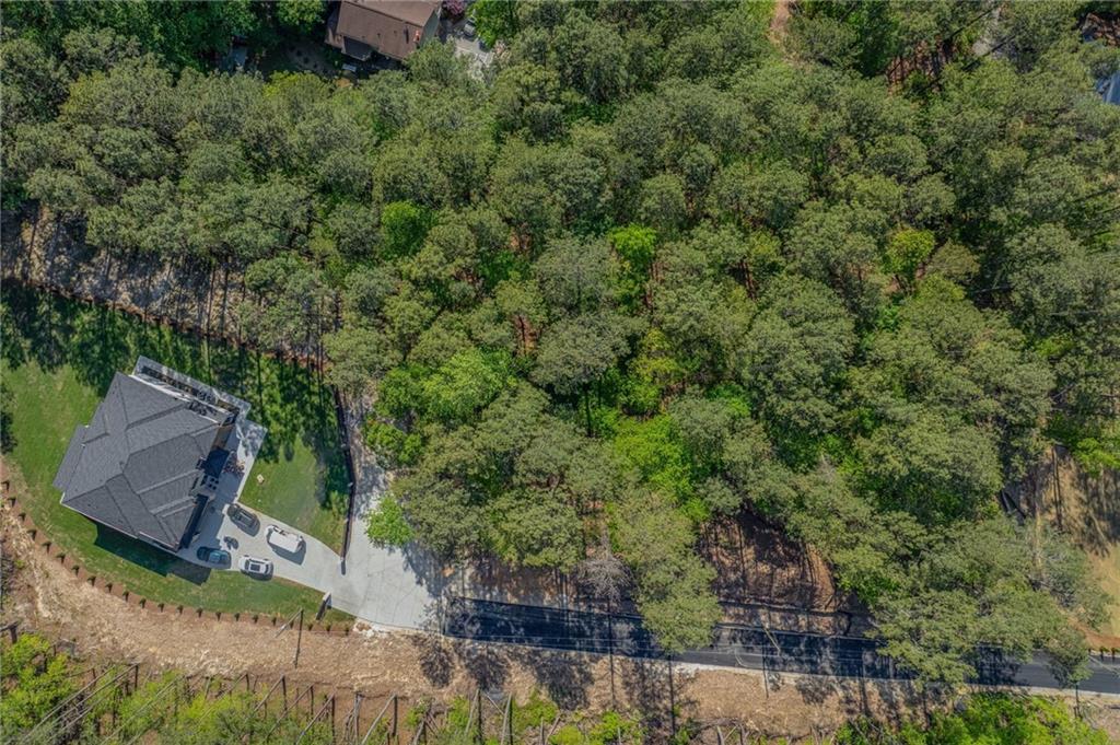 1559 Whitley Road Dacula, GA 30019 - Photo 27 of 34 an aerial view of a house with a yard