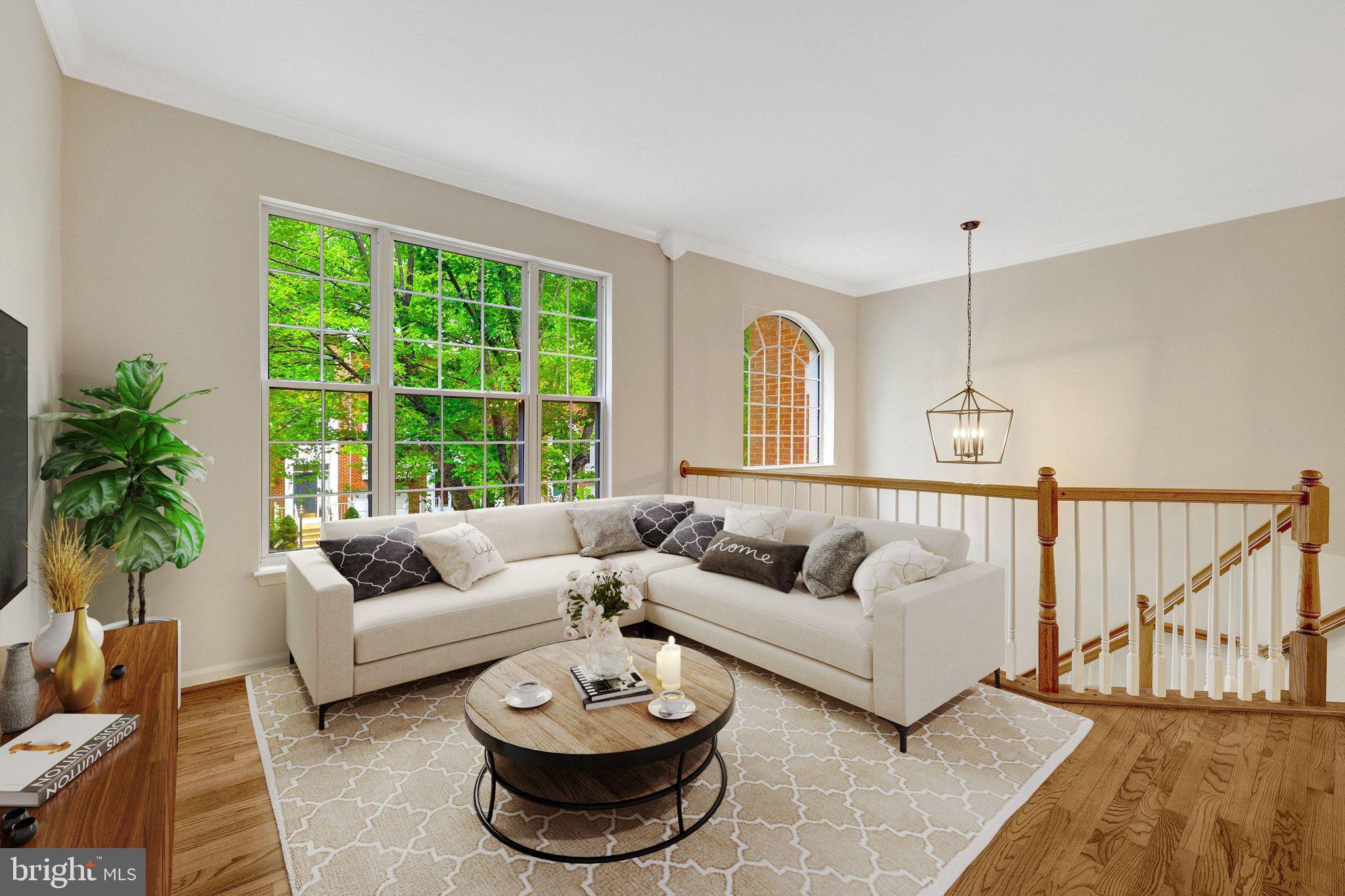 1268 Wild Hawthorn Way Reston, VA 20194 - Photo 7 of 55 Virtual Presentation of Formal Living Room