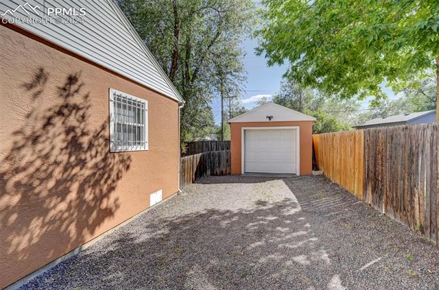 507 East Cheyenne Road Colorado Springs, CO 80905 - Photo 5 of 25 View of garage