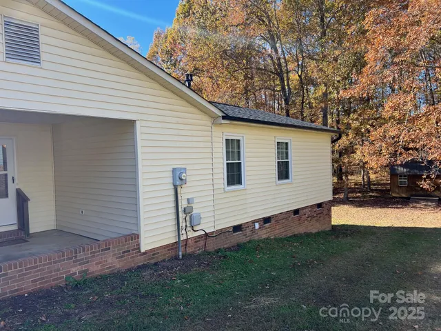 a view of wooden balcony