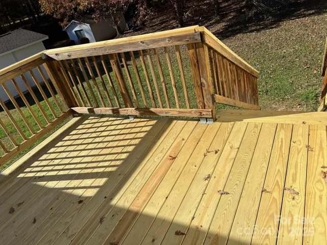 a backyard of a house