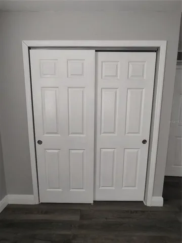 a view of empty room