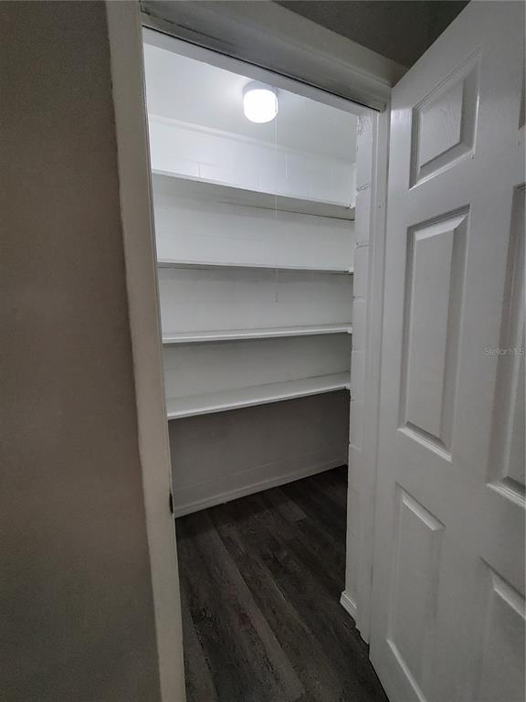 320 West Howry Avenue, Unit 1 Deland, FL 32720 - Photo 7 of 33 a view of walk in closet with empty racks