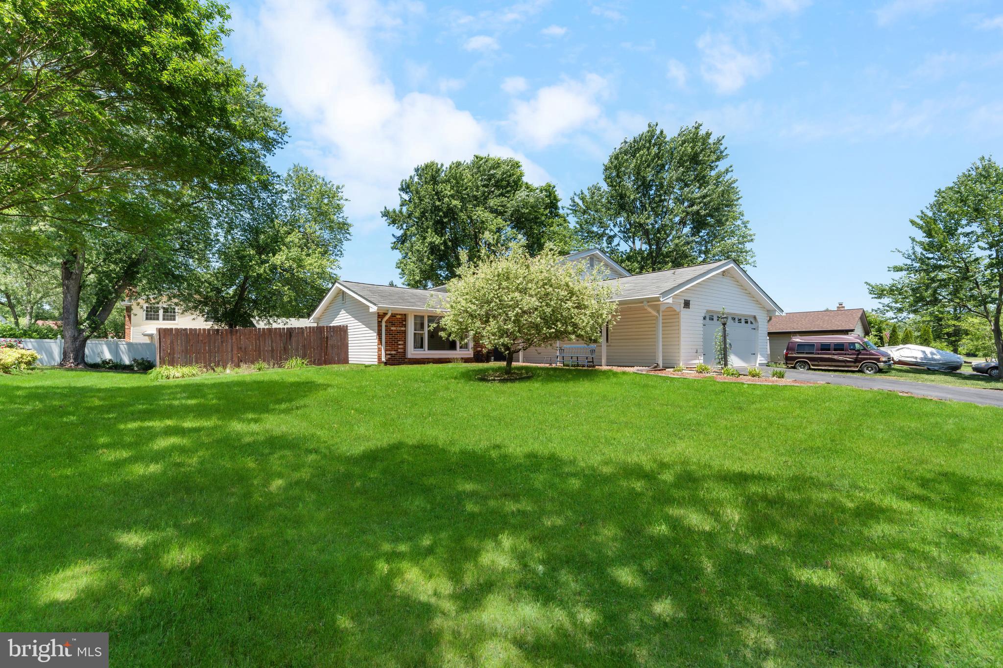 5922 Michael Road Waldorf, MD 20601 - Photo 6 of 43 a front view of house with yard and green space