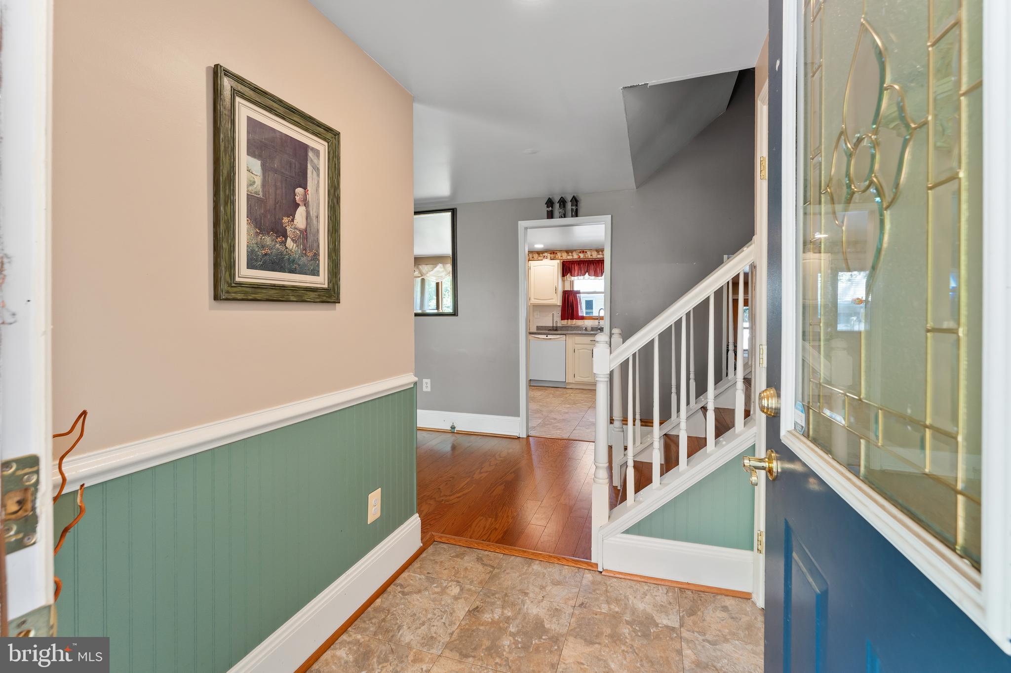 5922 Michael Road Waldorf, MD 20601 - Photo 8 of 43 a view of entryway and hall with wooden floor
