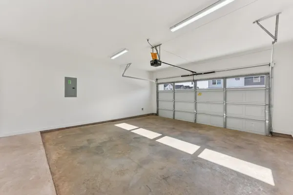 a view of yard with front door