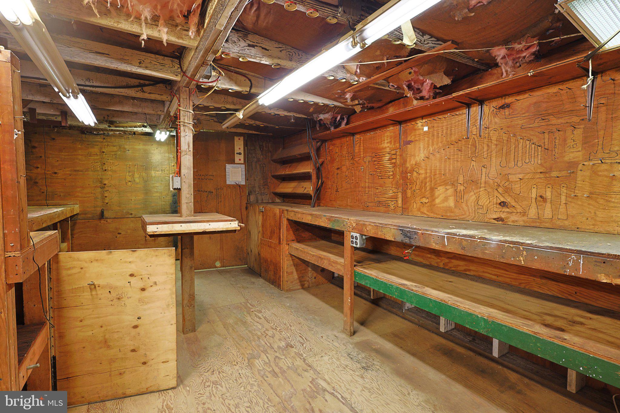 125 Ashland Drive Ridgeley, WV 26753 - Photo 34 of 41 Spacious workshop with rustic charm.