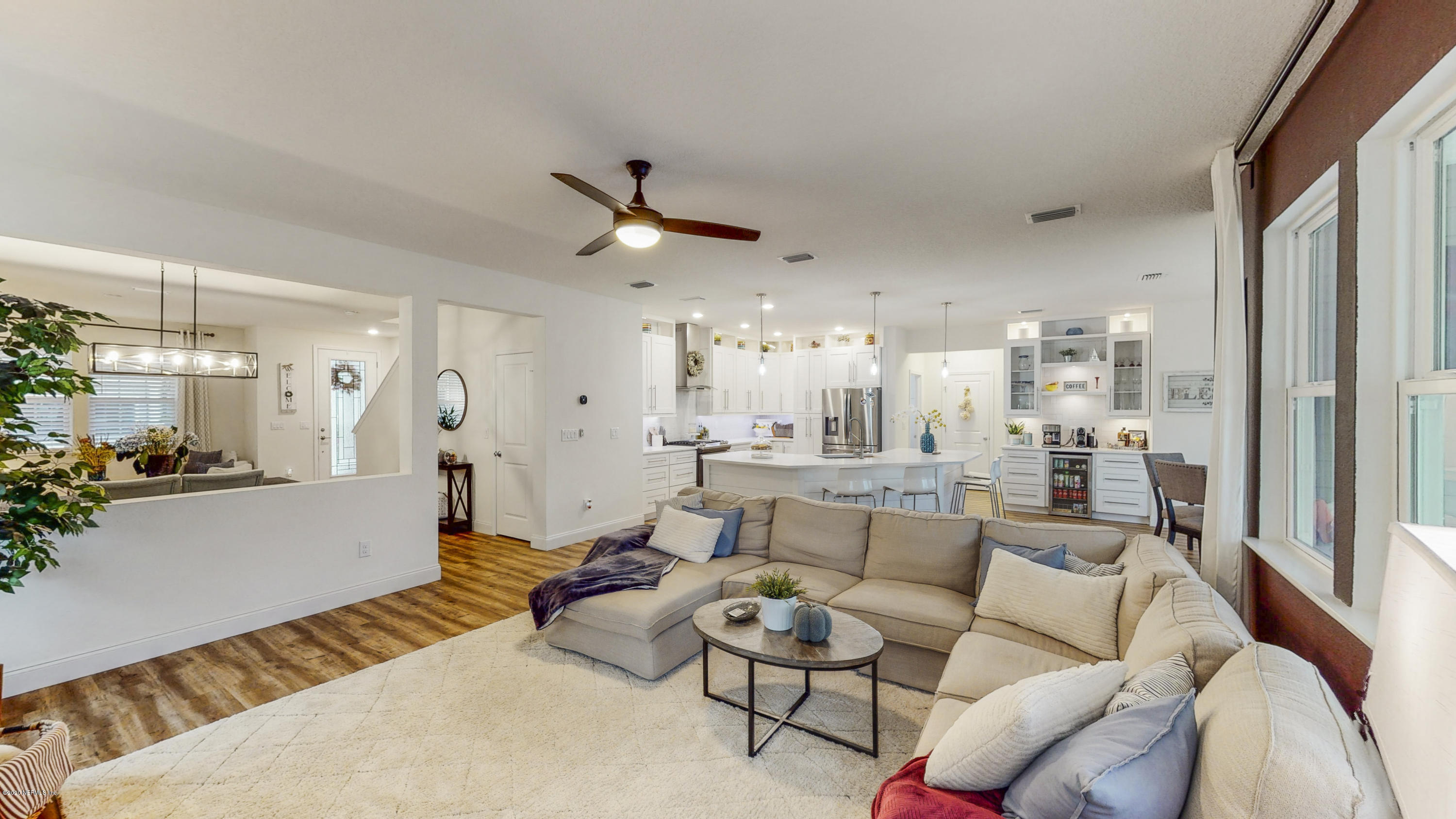 398 Rittburn Lane St. Johns, FL 32259 - Photo 17 of 39 Living Room + Kitchen