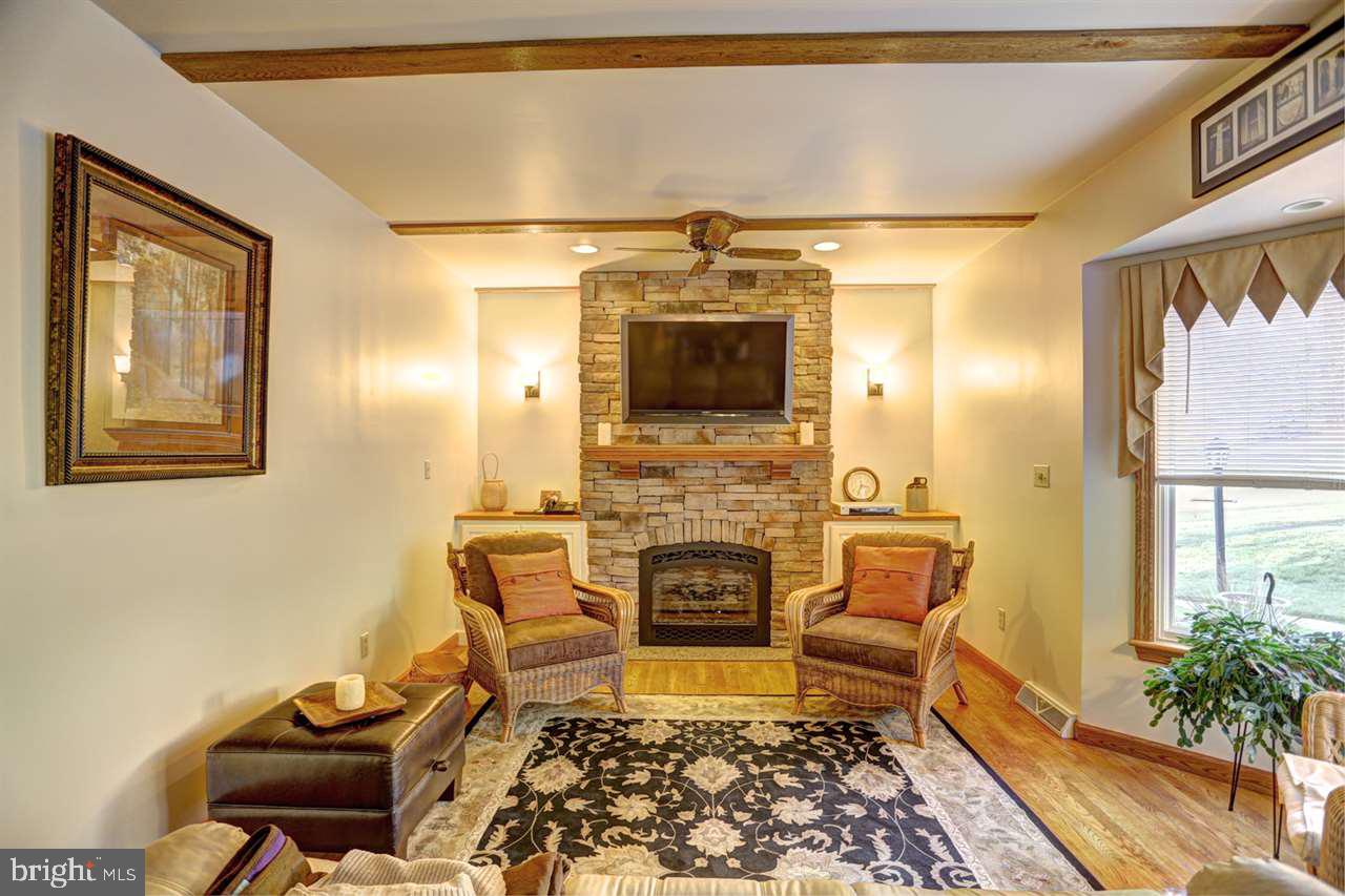 5 Rettinger Road Halifax, PA 17032 - Photo 14 of 25 a living room with furniture fireplace and flat screen tv