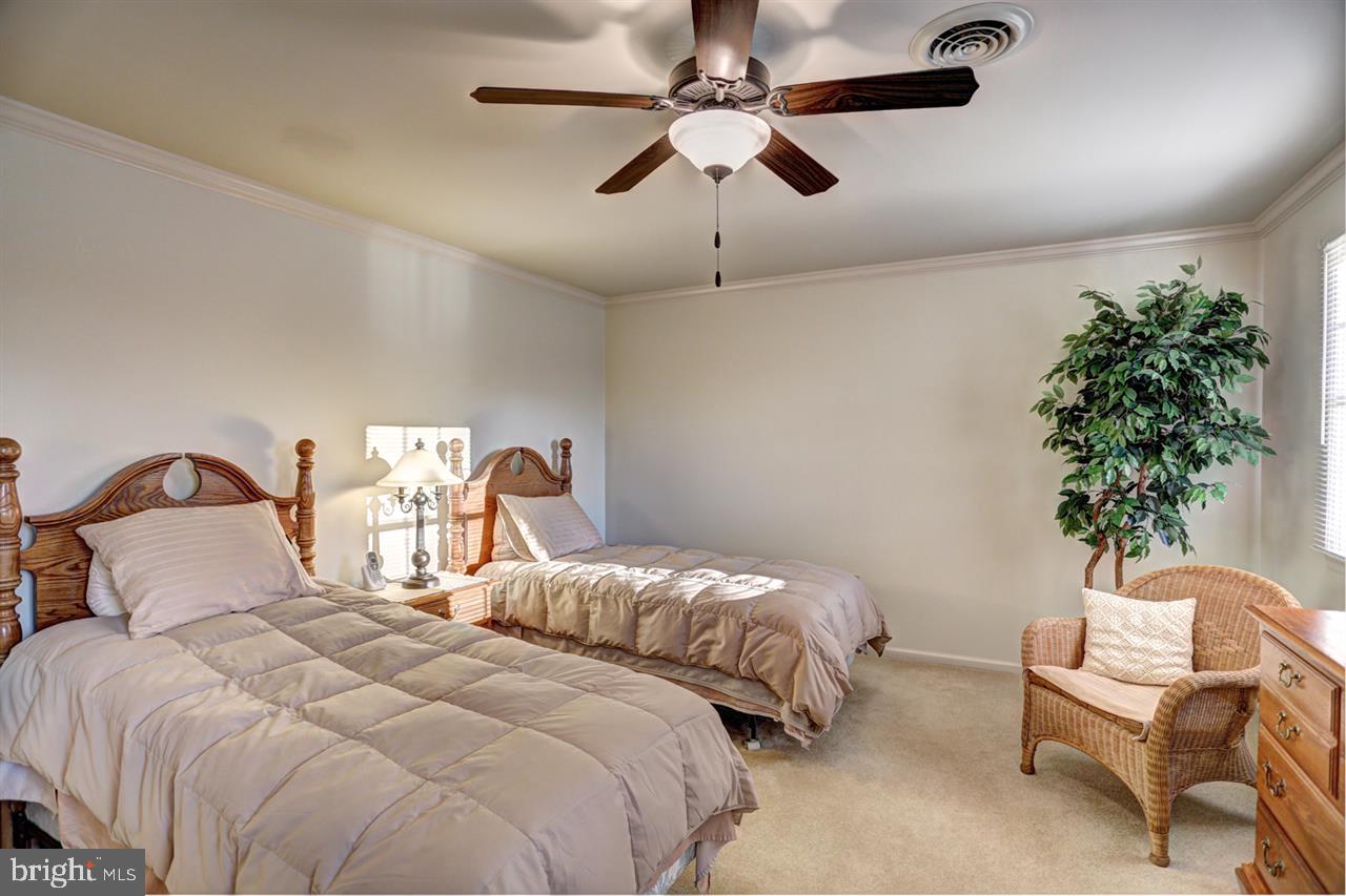 5 Rettinger Road Halifax, PA 17032 - Photo 17 of 25 a bedroom with two beds and a potted plant