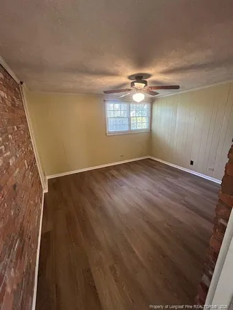 wooden floor in an empty room