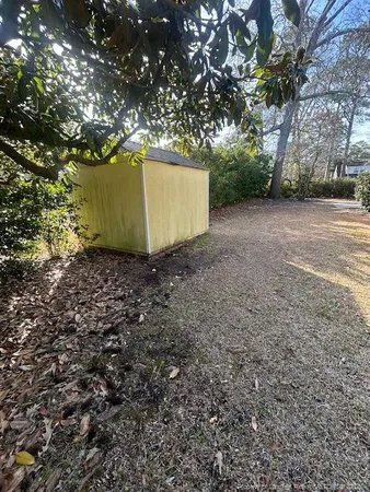 a view of outdoor space and yard