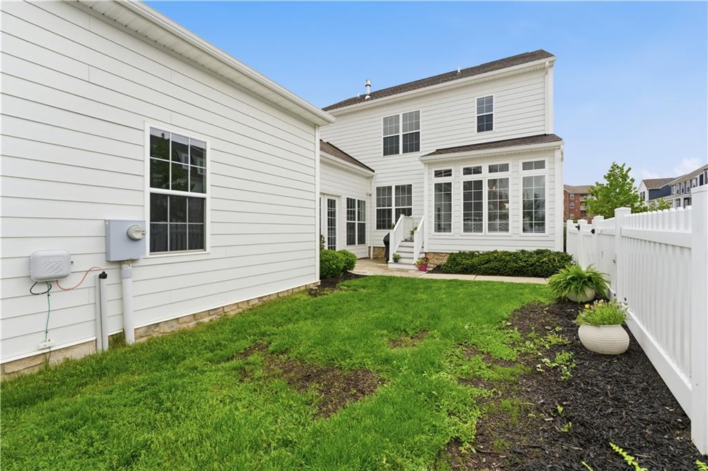 1502 Orion Road Bridgeville, PA 15017 - Photo 41 of 46 a house view with a garden space
