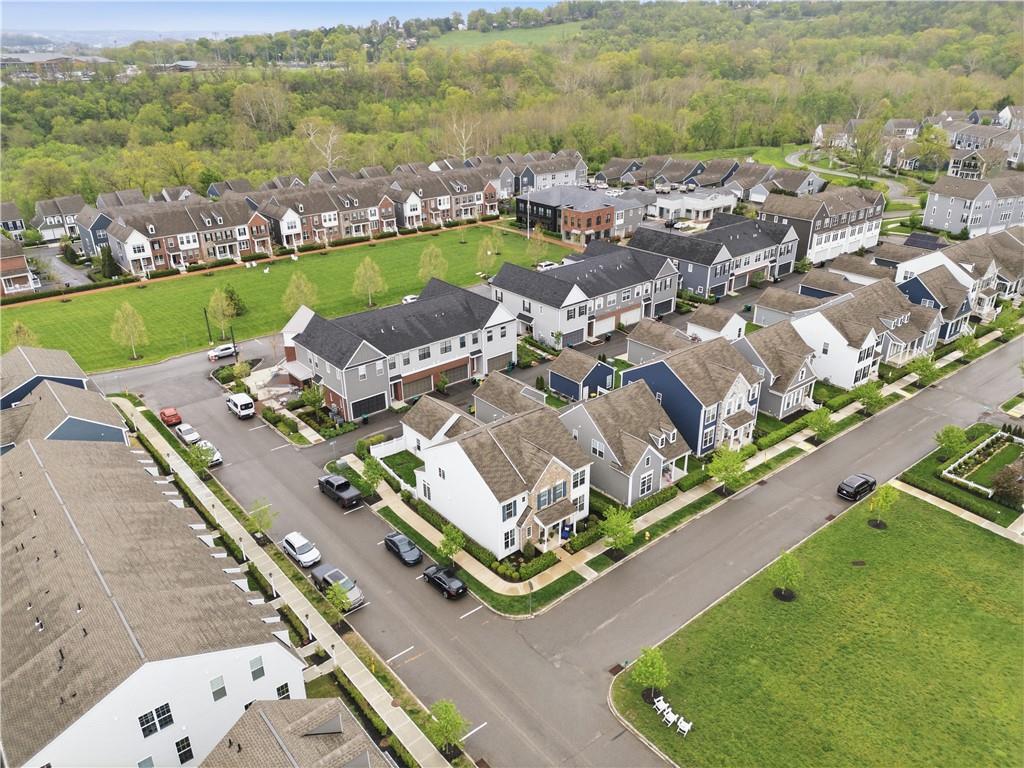 1502 Orion Road Bridgeville, PA 15017 - Photo 46 of 46 an aerial view of a house with a lake view