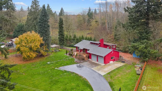 a front view of a house with entryway