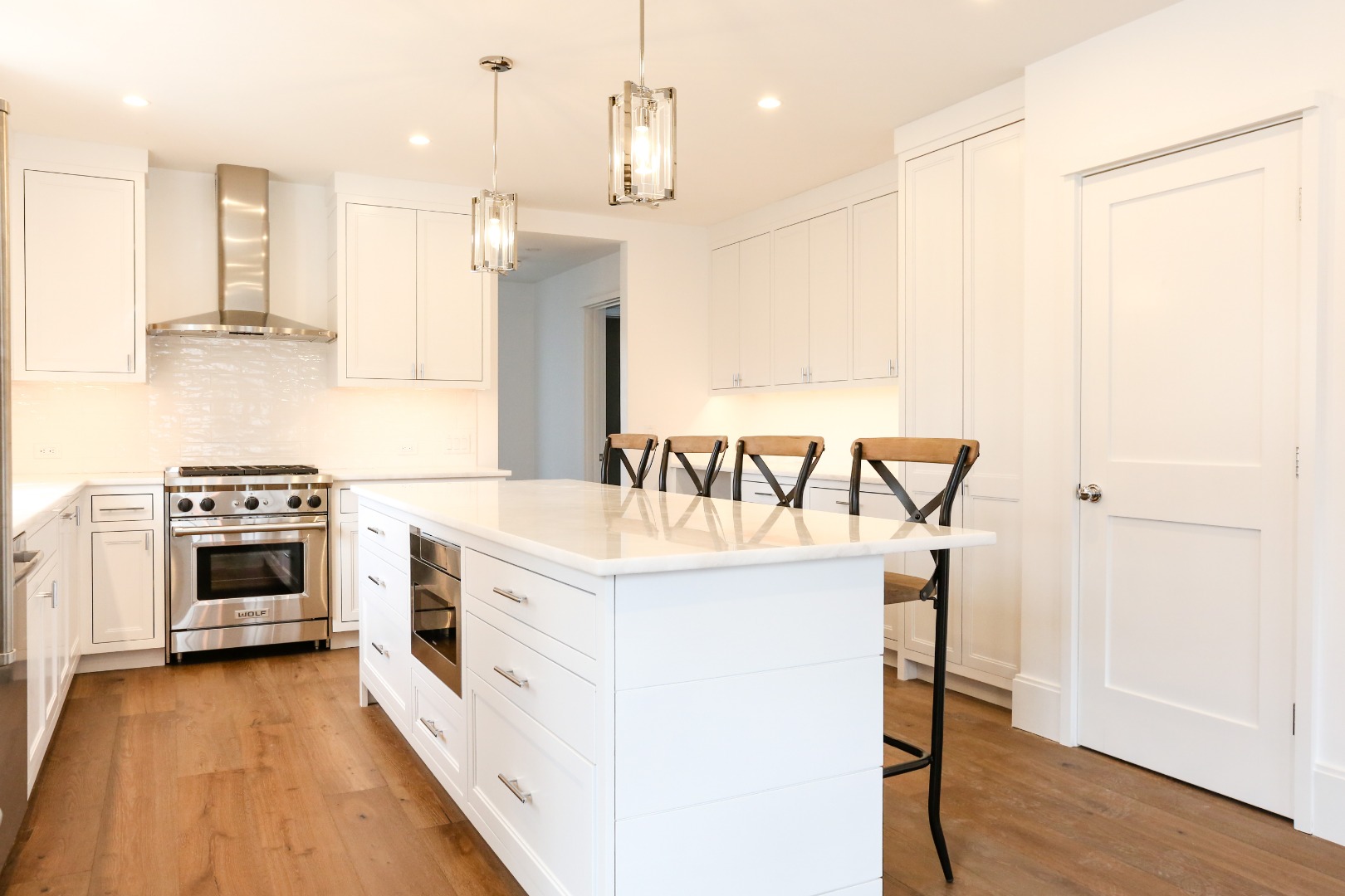 3 Blazing Star Road Nantucket, MA 02554 - Photo 10 of 38 a kitchen with stainless steel appliances a stove a sink and a refrigerator