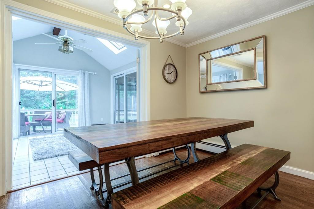 89 Shadow Oak Drive Sudbury, MA 01776 - Photo 9 of 31 a view of a dining room with furniture window and wooden floor