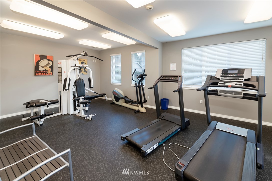 214 South 48th Street, Unit 45B Renton, WA 98055 - Photo 29 of 30 a view of a room with gym equipment