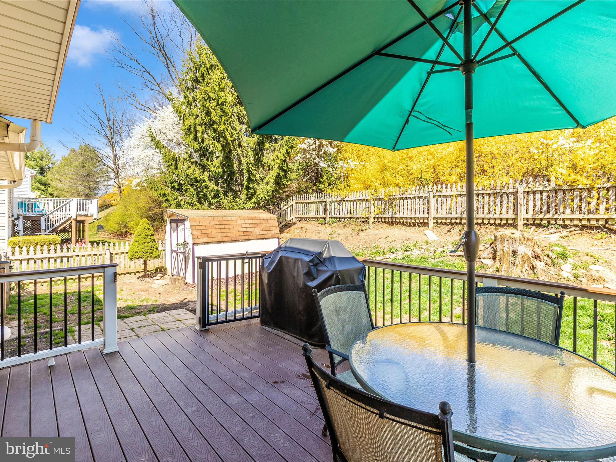 3935 Brittany Lane Hampstead, MD 21074 - Photo 43 of 55 a view of a balcony with furniture and wooden floor
