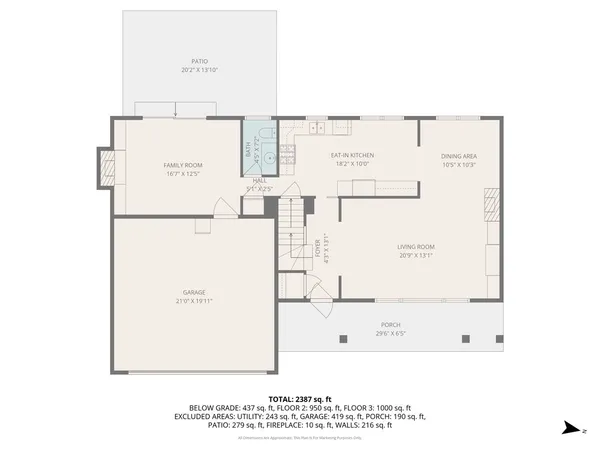 $593,000 | 1014 South Grace Drive, Mount Prospect, IL 60056