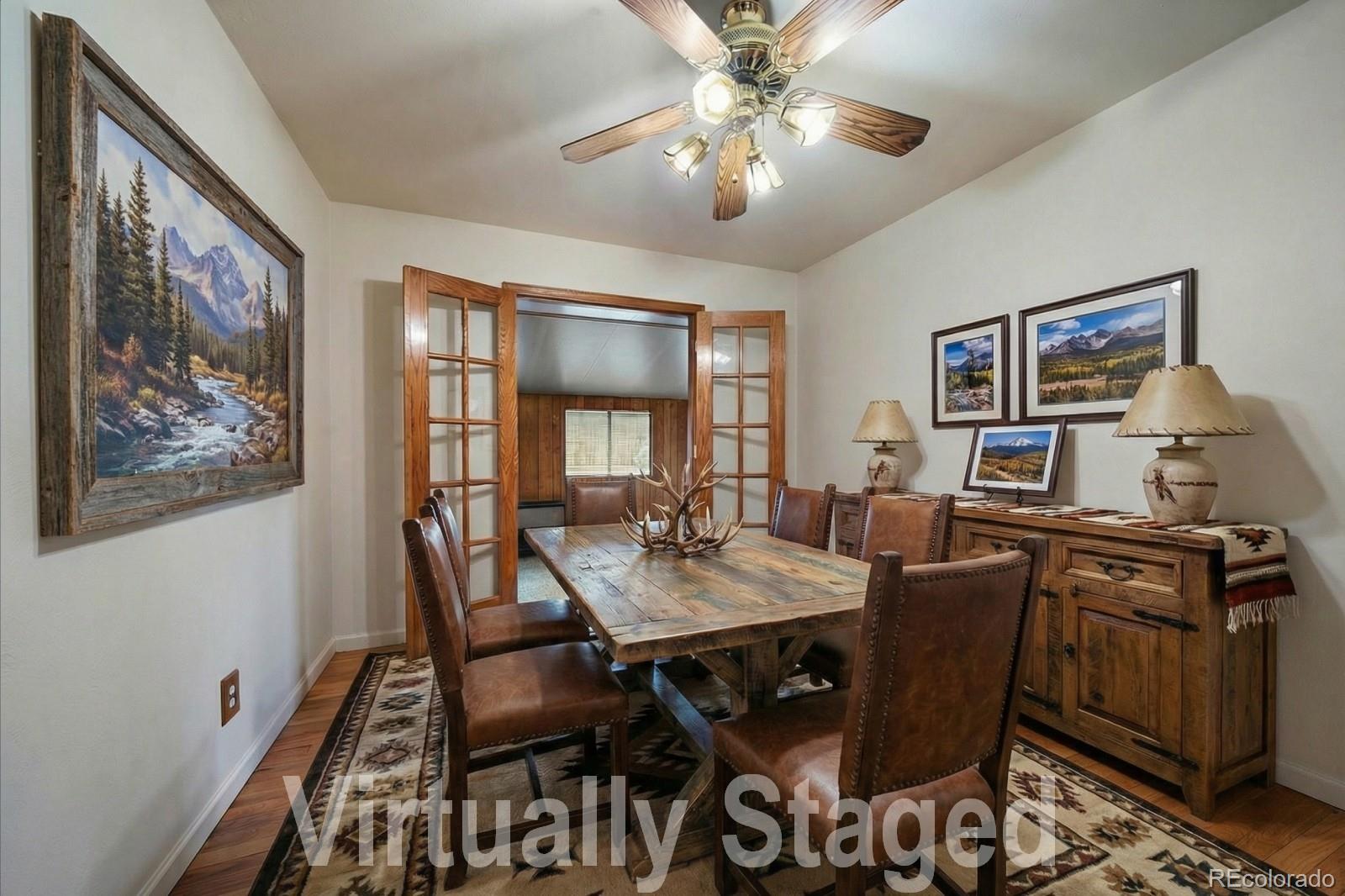 2510 South Cherry Street Denver, CO 80222 - Photo 10 of 37 a view of a dining room with furniture