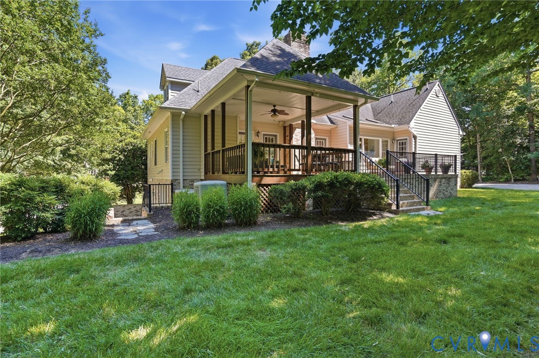 12123 Deer Ridge Court Ashland, VA 23005 - Photo 61 of 63 a front view of a house with a yard