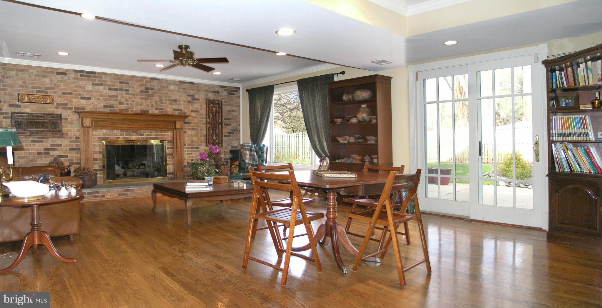 9918 Meadowlark Road Vienna, VA 22182 - Photo 20 of 30 Family Room with Fireplace