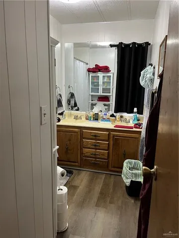 a room with a washing machine and dryer