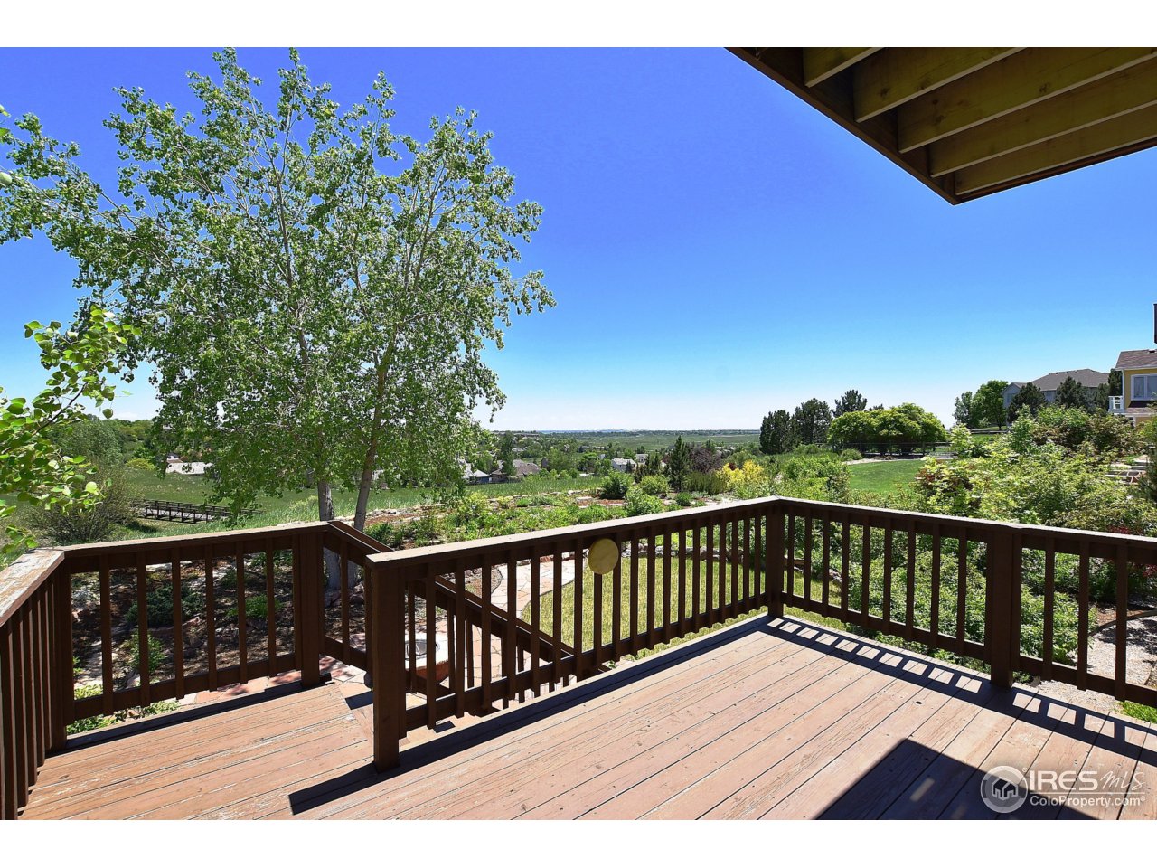 Views from the kitchen deck