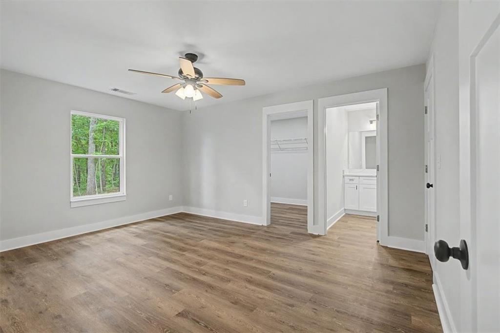 233 Old Old Alabama Road Southeast Emerson, GA 30137 - Photo 19 of 49 wooden floor in an empty room with a window