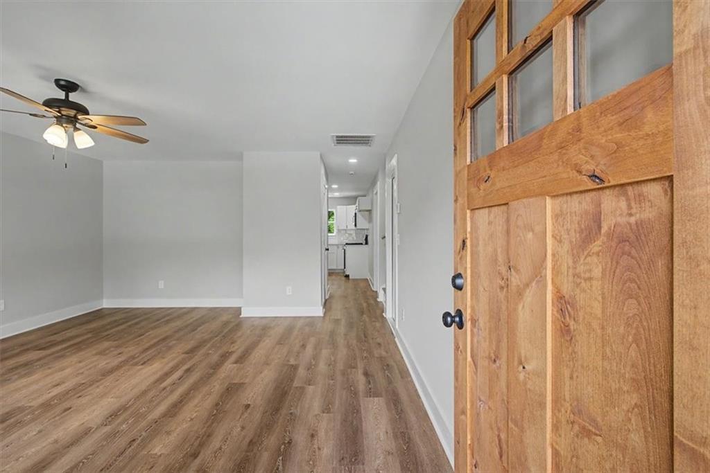 233 Old Old Alabama Road Southeast Emerson, GA 30137 - Photo 7 of 49 a view of a hallway with wooden floor and entryway