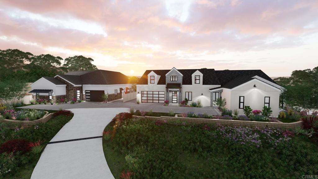 1341 Berryman Encinitas, CA 92024 - Photo 2 of 11 a front view of house with yard and green space