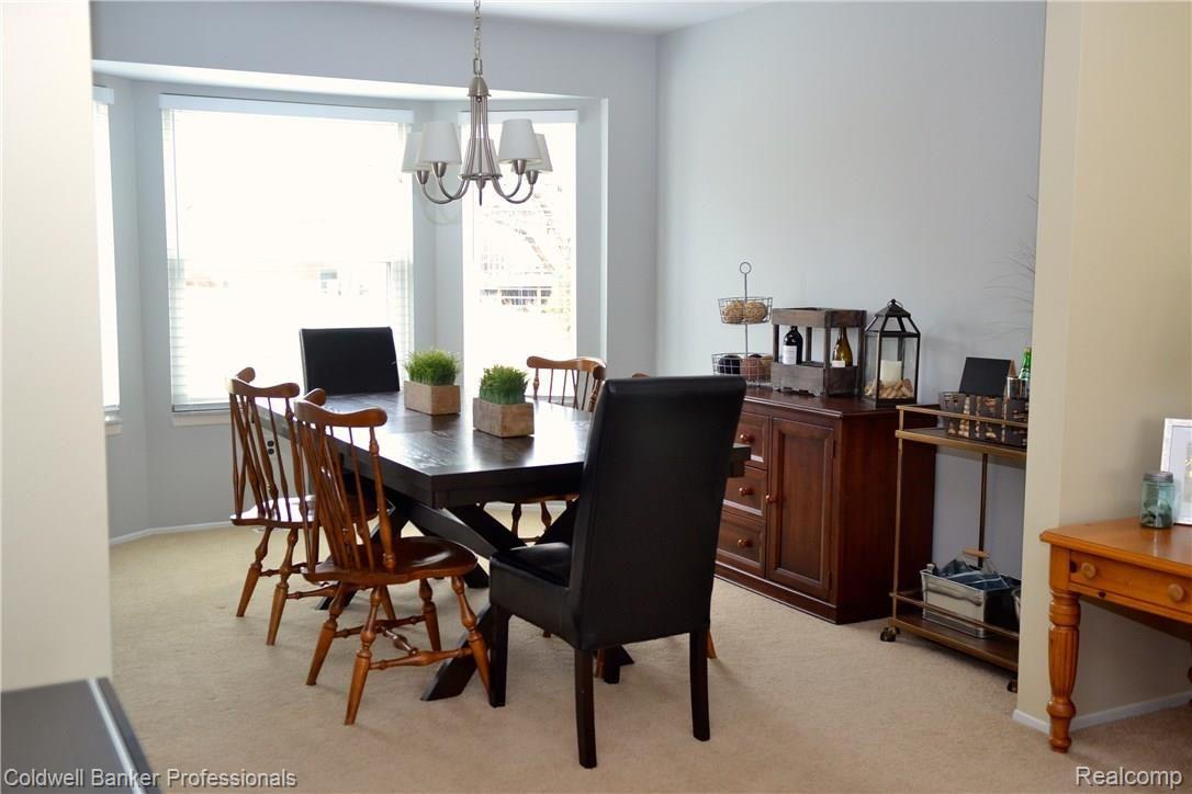 2156 Elkhorn Drive Rochester, MI 48307 - Photo 6 of 25 Formal dining room with bay window
