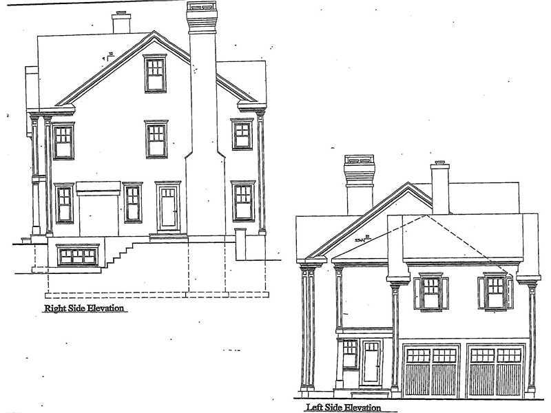 8 Stanley Road Darien, CT 06820 - Photo 3 of 7 a black and white photo of a house