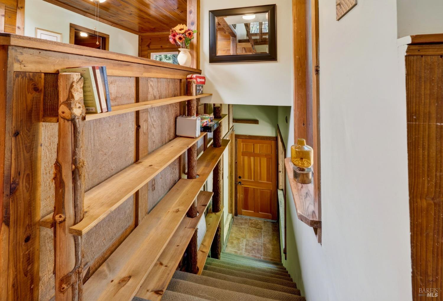 21731 Monte Vista Terrace Monte Rio, CA 95462 - Photo 25 of 48 Internal stairs to lower suite