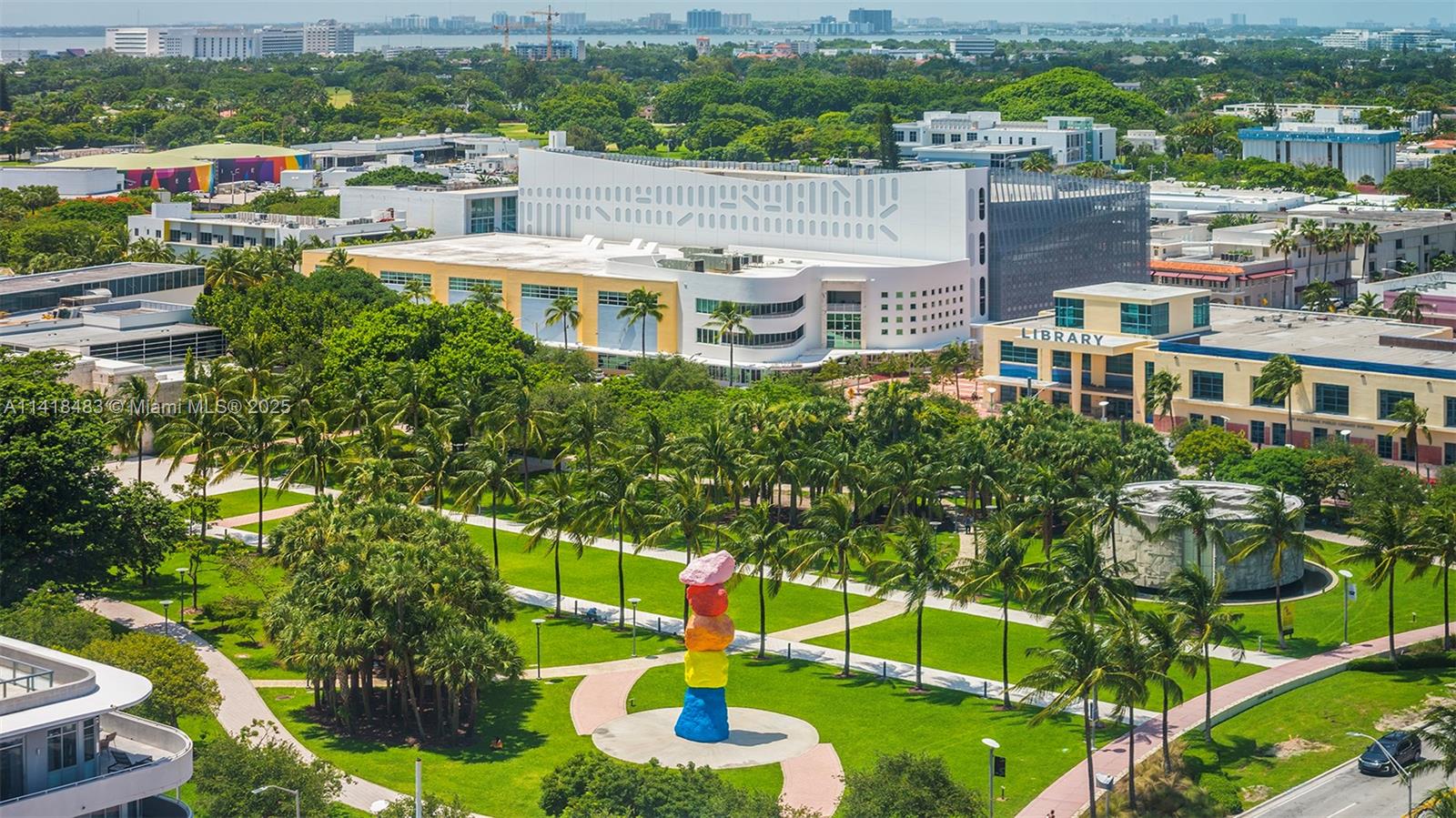 101 20th Street, Unit 2102 Miami Beach, FL 33139 - Photo 9 of 40 a view of a city