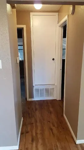 a view of wooden floor