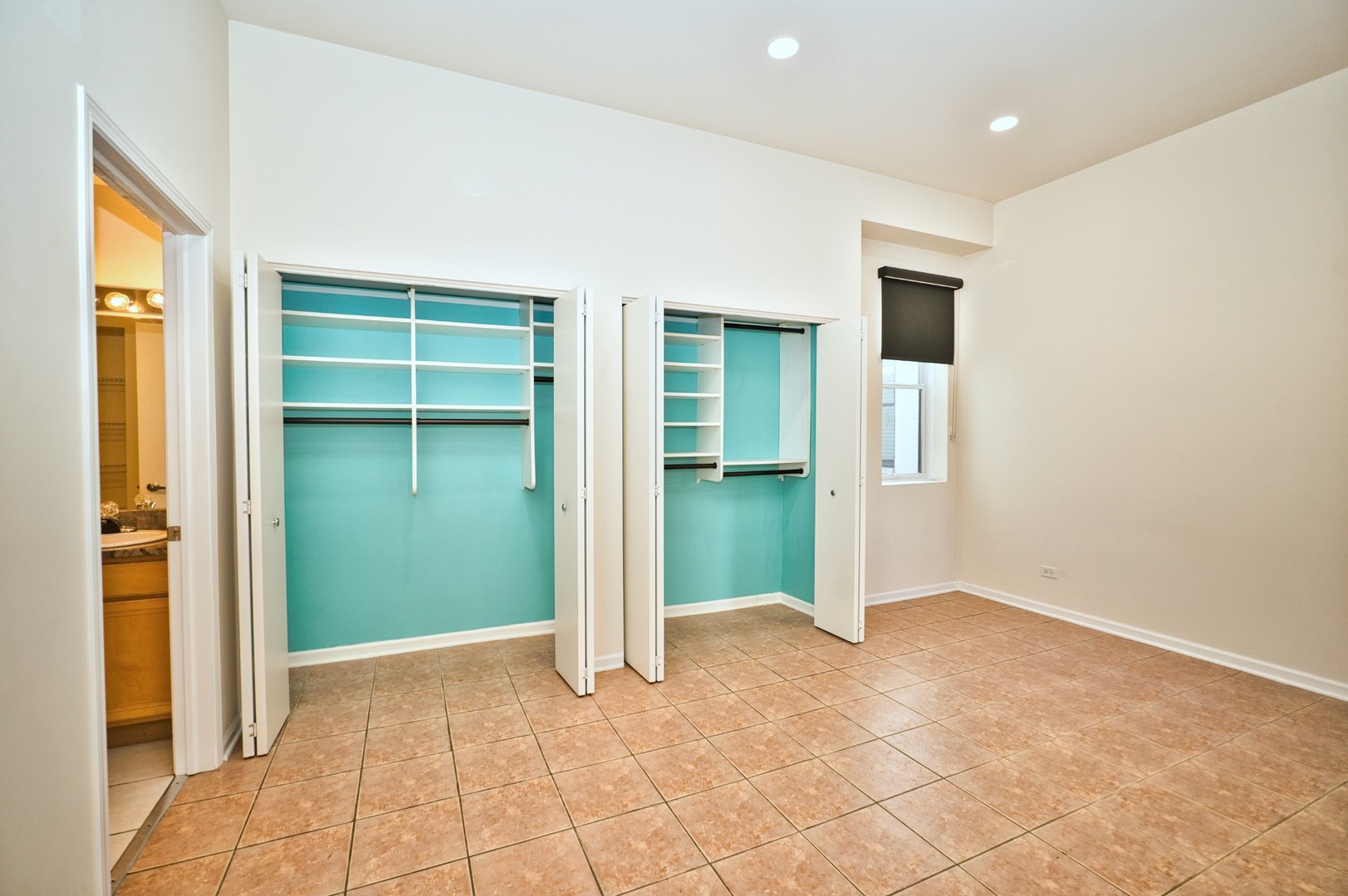 2317 West Wolfram Street, Unit 515 Chicago, IL 60618 - Photo 19 of 35 an empty room with closet and windows