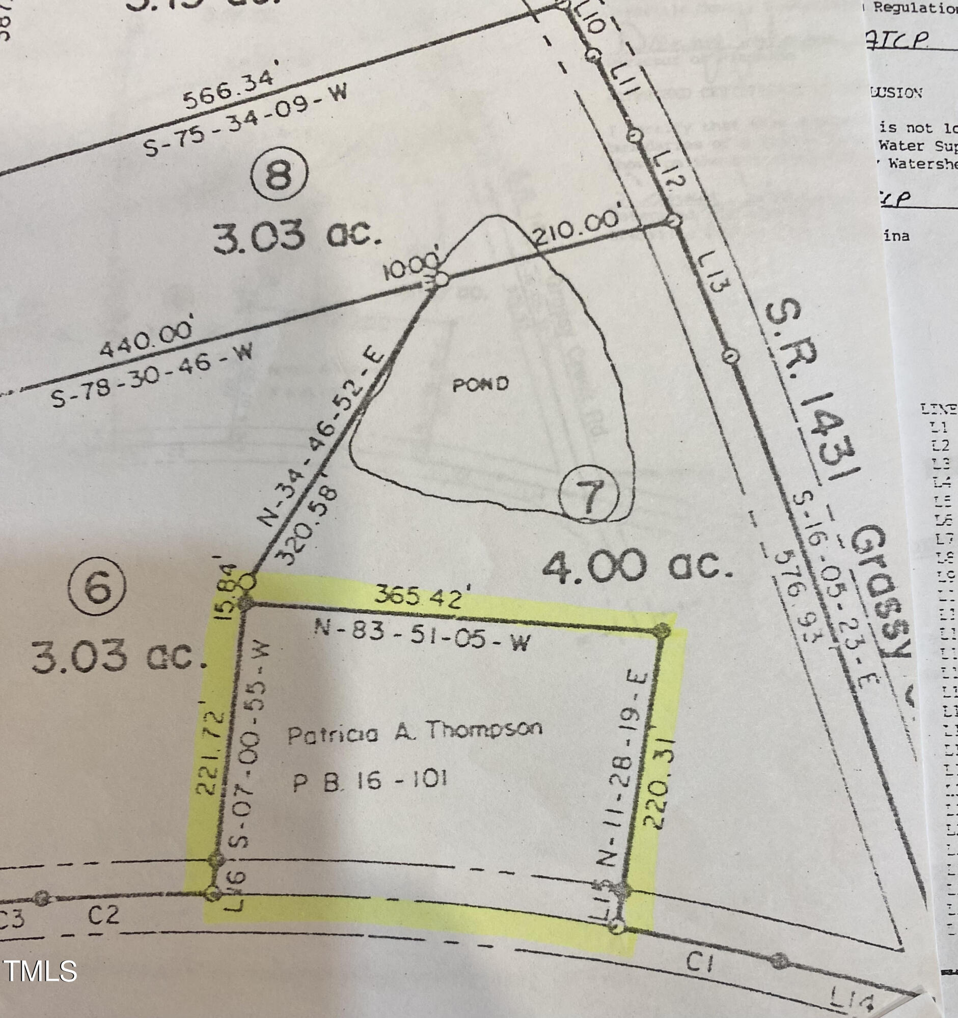 2637 Propus Wilkinson Road Bullock, NC 27507 - Photo 5 of 46 Aerial drawing.