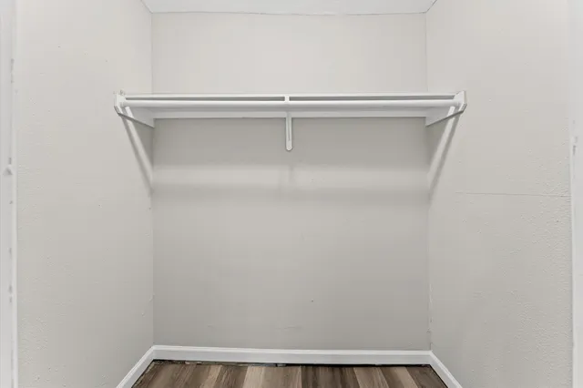 a close up view of racks