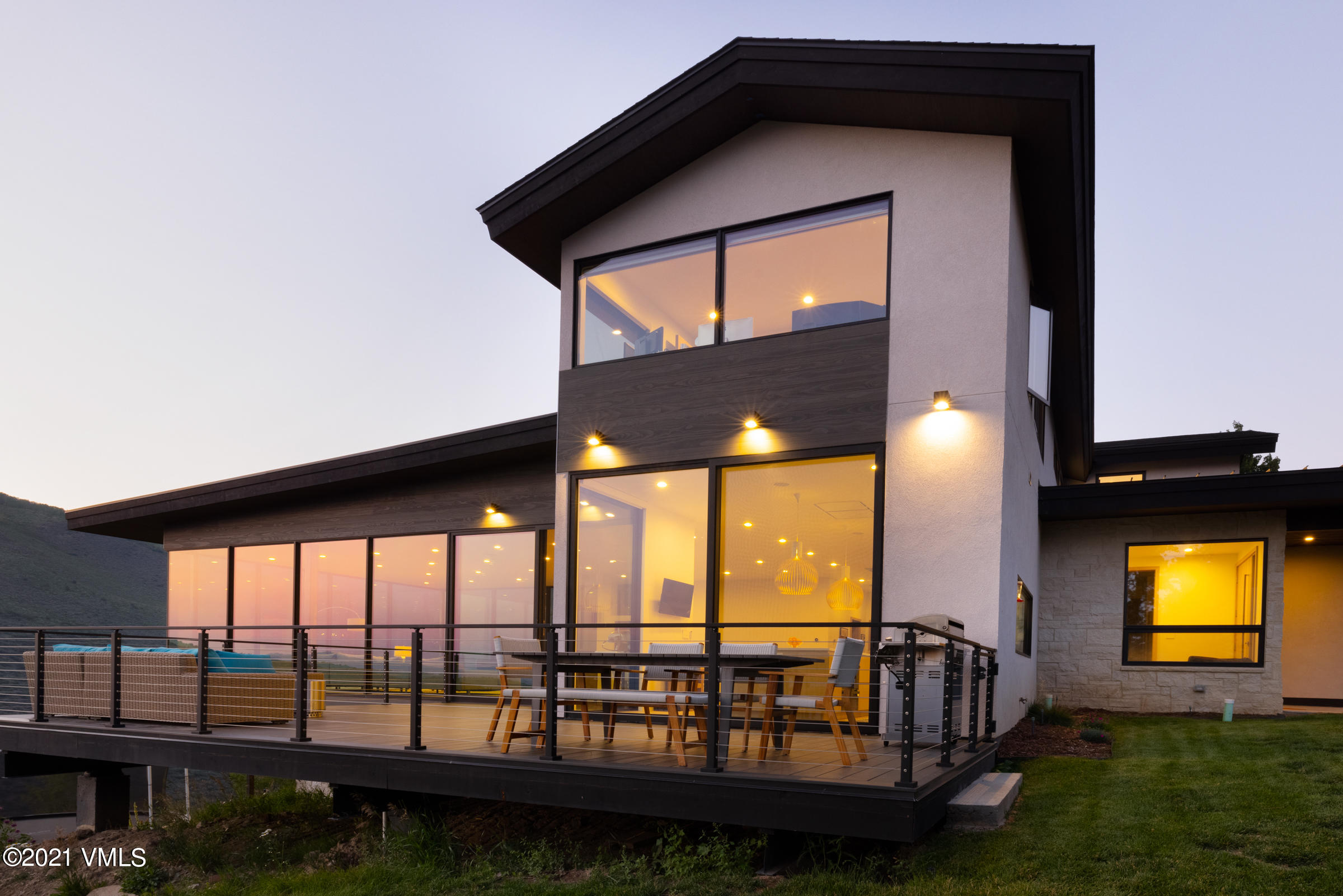 4380 June Point Avon, CO 81620 - Photo 37 of 39 a view of a living room and balcony