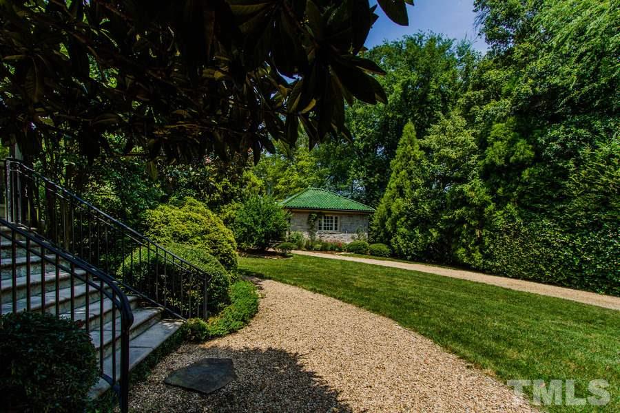 908 Vance Street Raleigh, NC 27608 - Photo 22 of 25 a view of a garden with plants