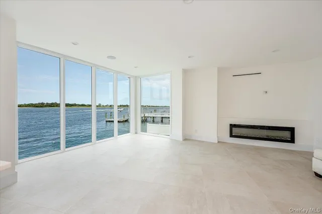 a view of a living room and a window