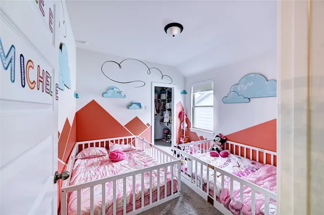 a very nice looking room with a large window