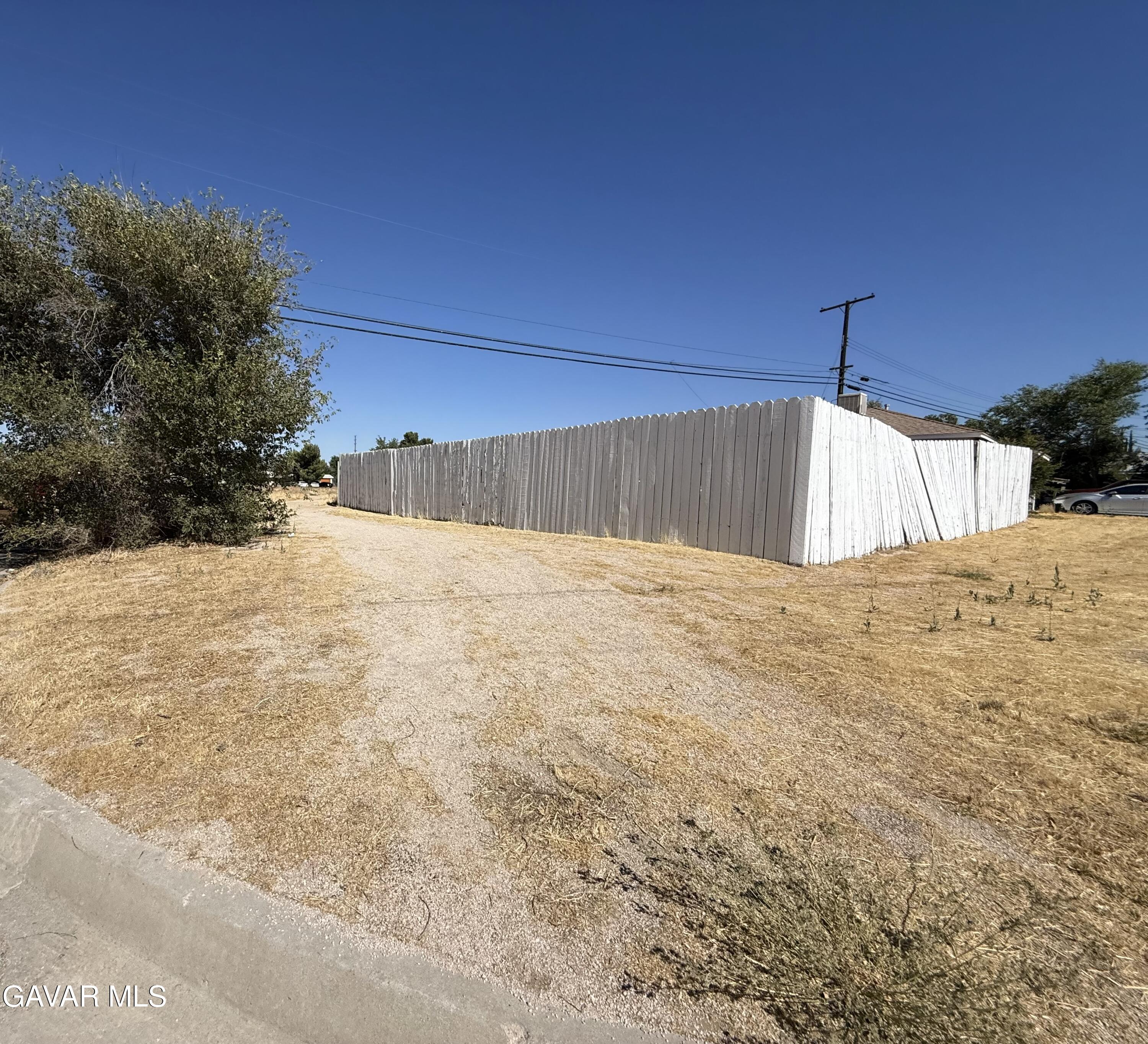 Milling Street West Lancaster, CA 93534 - Photo 10 of 14 a view of a backyard of the house