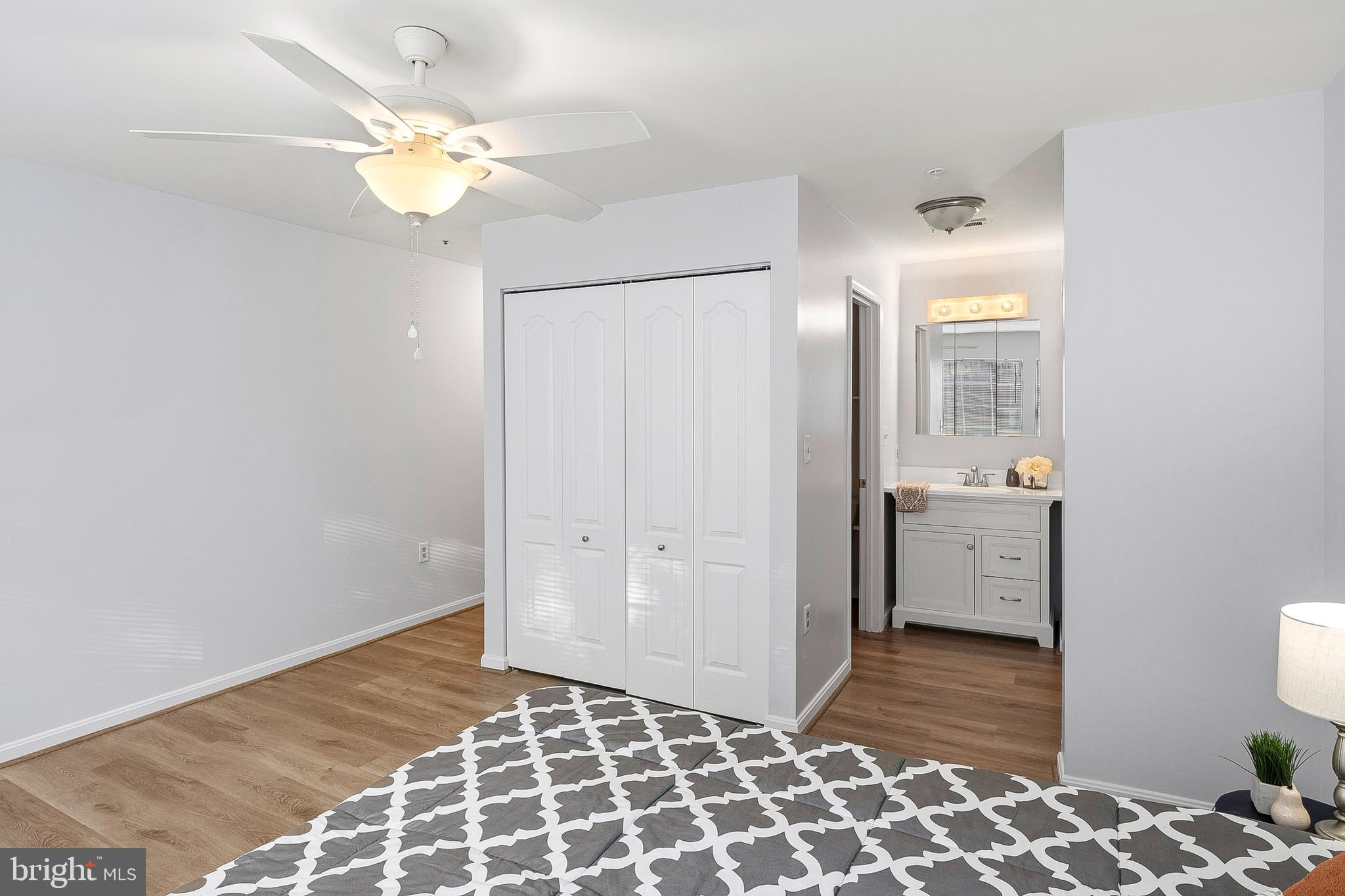 8390 Montgomery Run Road, Unit E Ellicott City, MD 21043 - Photo 17 of 26 Primary Bedroom (alt view)