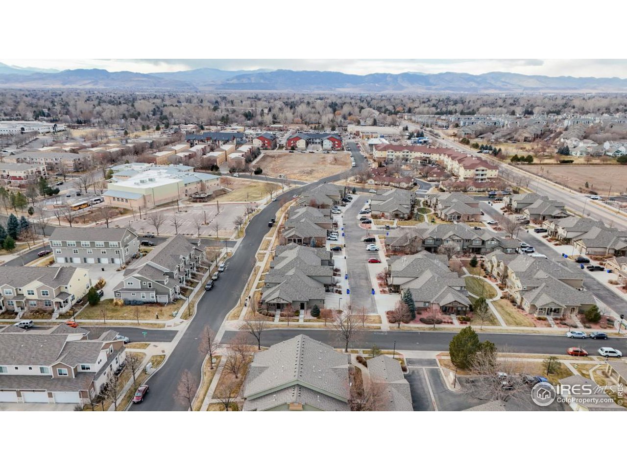2621 Rigden Parkway, Unit 4 Fort Collins, CO 80525 - Photo 25 of 28 an aerial view of multiple house