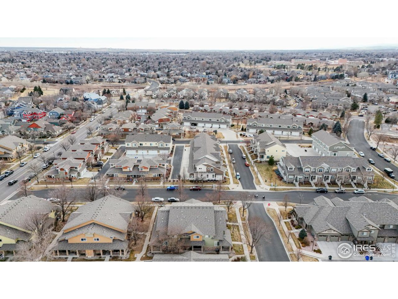 2621 Rigden Parkway, Unit 4 Fort Collins, CO 80525 - Photo 26 of 28 an aerial view of multiple house